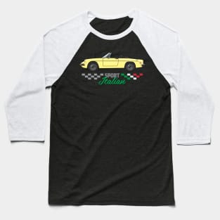 sport yellow Baseball T-Shirt